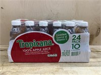 24 pack of Tropicana apple juice