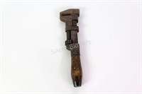 Antique Wood & Metal Wrench