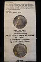 1964 Kennedy P&D Super Toned Commemoratives