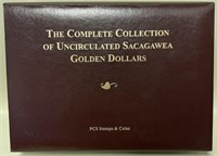 S - COMPLETE SET SACAGAWEA GOLDEN DOLLARS (S24)