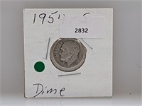 1954-S 90% Silver Roos Dime