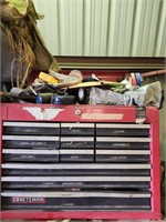 Craftsman tool chest full of tools 3 drawer, 9