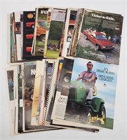 Vtg Magazine Truck Advertising - Harley Davidson+