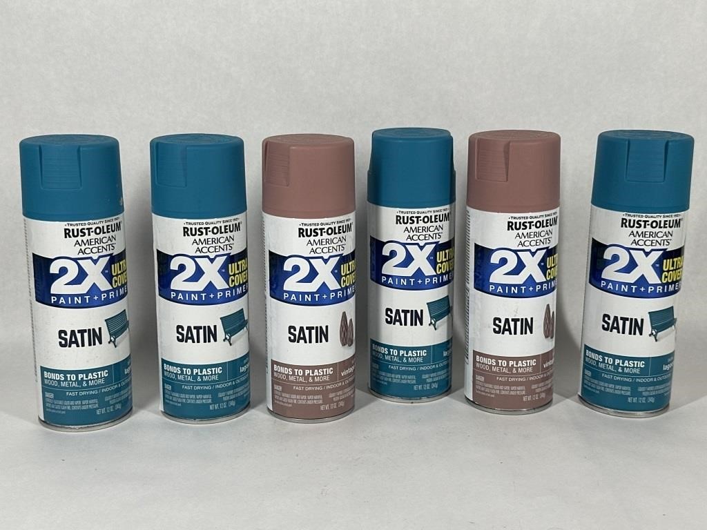 Rust-Oleum American Accents Satin Paint + Primer