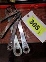 5 X'S BID RATCHETING WRENCHES