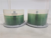 Two packs of blank CD-R 700mb discs