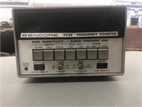 Sencore FC45 frequency counter.