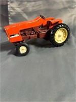 Alice Chalmers 7040 toy tractor white front damage