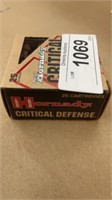 Hornady Critical Defense 25 Cartridges