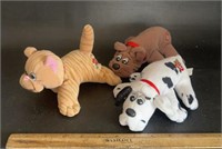 (3)SMALL TOY ANIMALS-MARKER TINKA