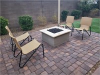 4PC OUTDOOR CHAIRS