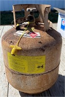 Old Style Propane Tank with Propane