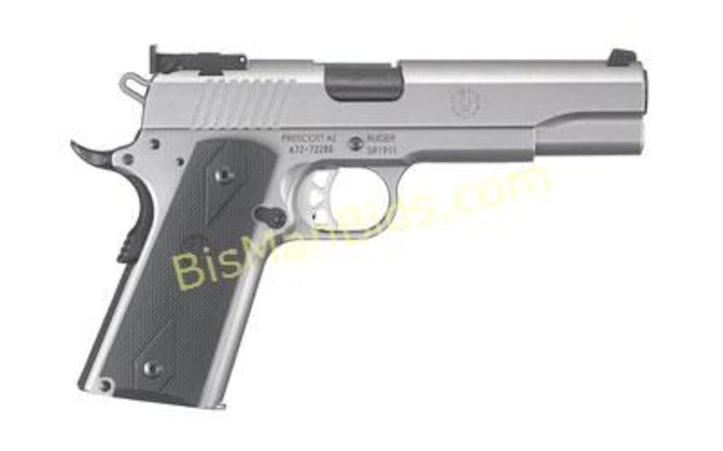 RUGER SR1911 10MM 5" MSTS 8RD RBR AS