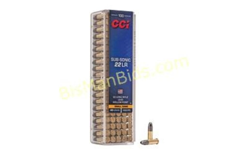 CCI 22 SUBSONIC 40GR HP - 1100 Rounds