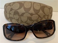 +Women's Coach Sunglasses in Case