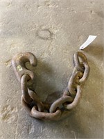 2 foot chain with hook