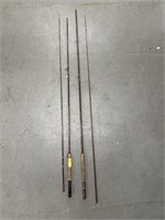 FENNWICK 8.5FT AND EAGLE CLAW 8FT  FLY RODS