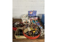 Assorted Buttons & Sewing Supply