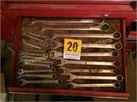 21 PC COMBINATION WRENCHES SAE 3/8" - 1 1/2",