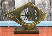 Dolbi-Cashier brass fish sculpture