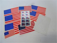 Lot of American Flag Patriotic Stickers & Decals