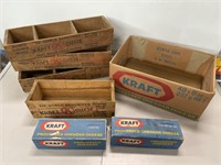 Selection of Kraft Cheese Boxes