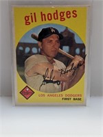 1959 Topps HOF Gil Hodges #270