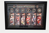 Calgary Flames Retired Numbers Collage