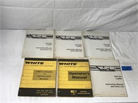 4 White Instruction Manual & Parts Catalogs