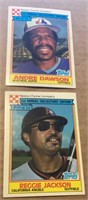 2 - 1984 Ralston Purina Baseball - Reggie Jackson