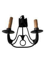 Studio Steel "Bell" Hand Forged 2-Light Sconce