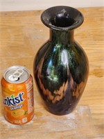 Murano Glass Glitter Vase