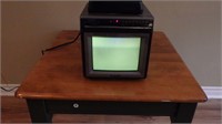 Old Sears TV With Antenna Working