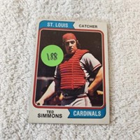 1974 Topps Ted Simmons