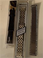 WATCH BANDS ONE NEW IN PACKAGE