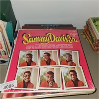Vintage LP Records - Sammy Davis, Connie Francis,