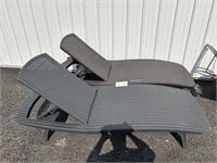 2-MM chaise lounges- damaged sold AS IS !