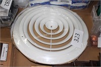 2- round ceiling diffusers 12”