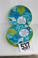 (6) Summertime Plates (U242B)