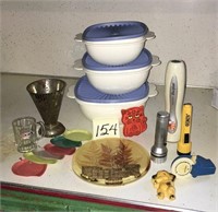 Misc. Lot with Tupperware