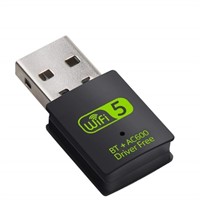 USB WiFi Bluetooth Adapter, 600Mbps Dual Band 2.4/