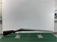 Unmarked Double Barrel Shotgun
