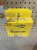 2 SPOOLS SEAGUAR 20LB FLUOROCARBON