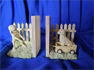 picket fence bookends