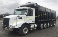 2002 VOLVO VHD 21' 5 AXLE DUMP TRUCK