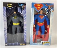 Superman and Batman Action Figures