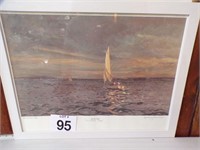 Sailing Print - Signed Beverly Clucher