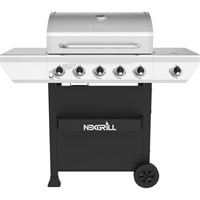 $299  5-Burner Propane Gas Grill with Side Burner