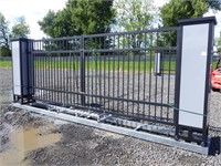 Electric Double Swing Driveway Gate