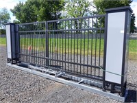 Electric Double Swing Driveway Gate